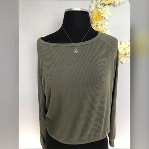 Forever 21 Olive Green Top